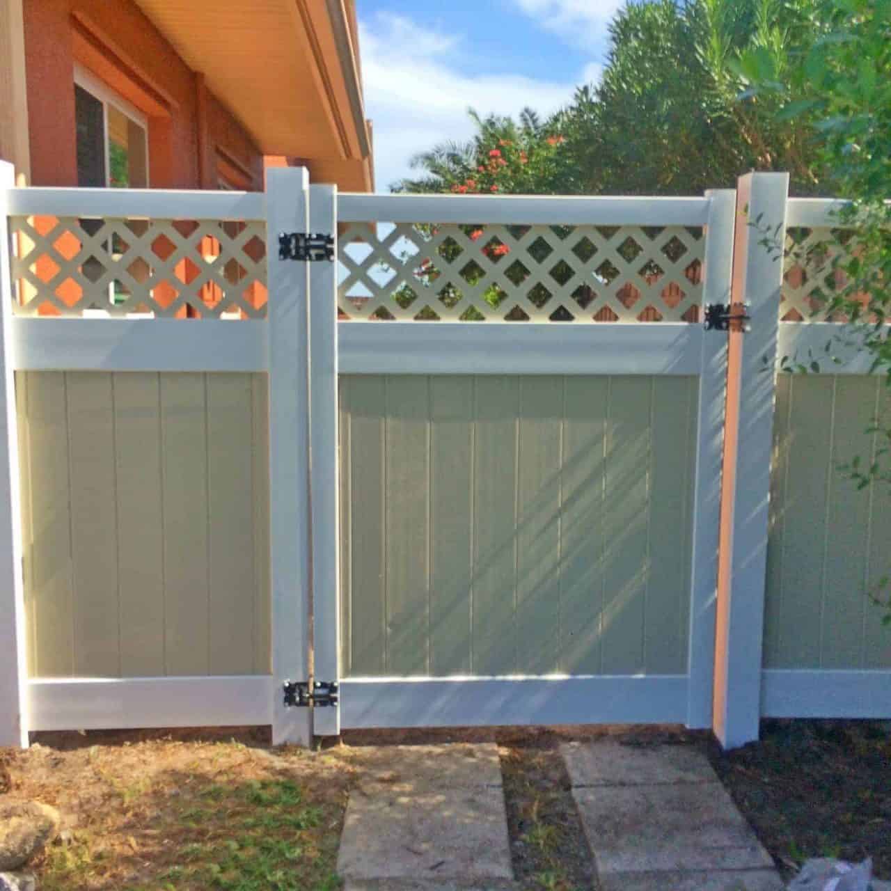 Vinyl Fence Cocoa Beach Featured Installation | Superior Fence & Rail, Inc.