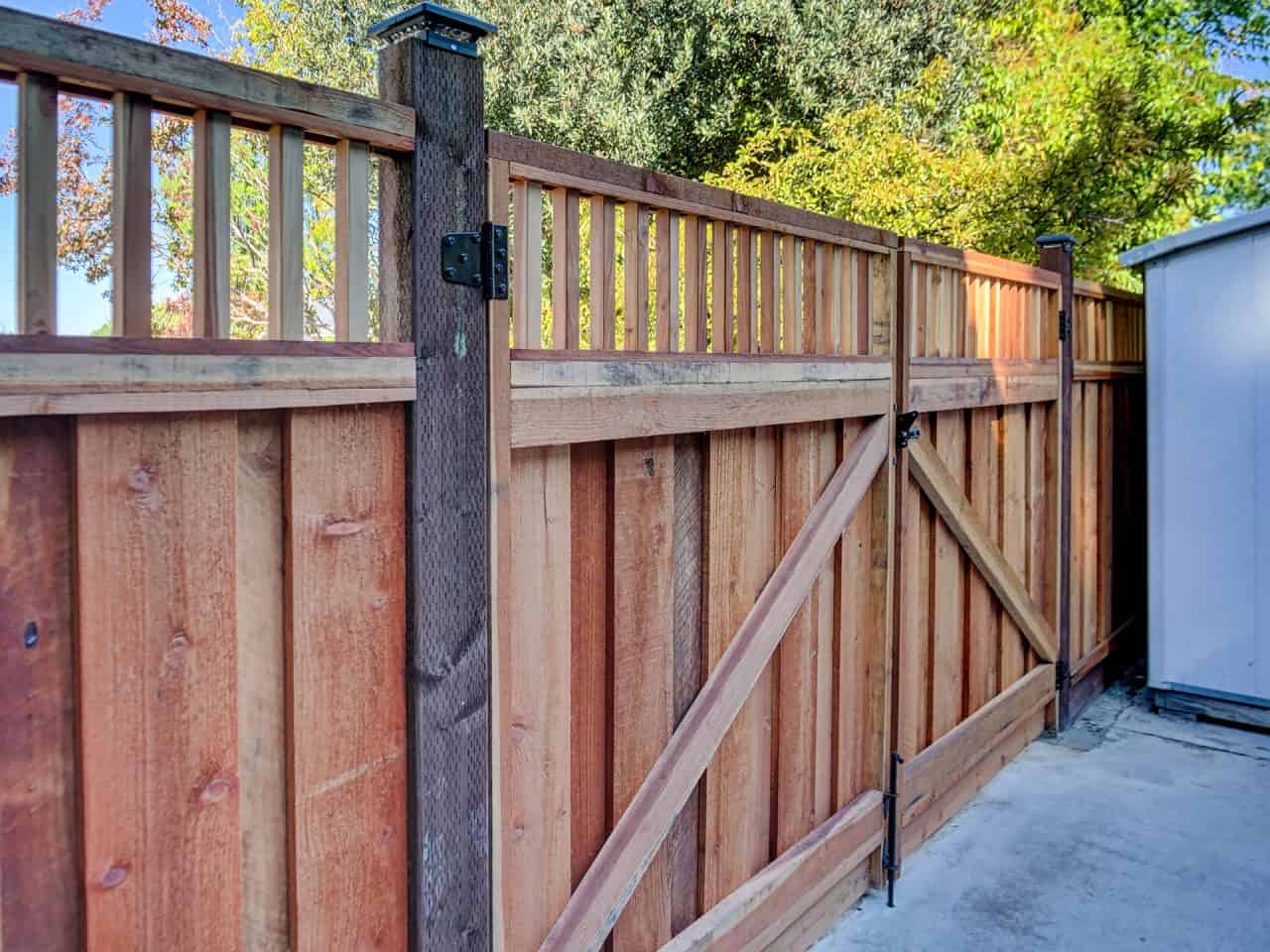 Redwood Fence Pictures | Redwood Fencing Photos | Redwood Fences