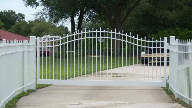 motorized driveway gates