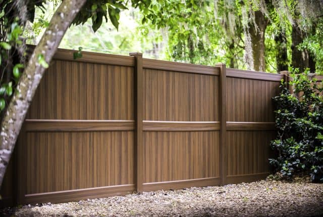 HeartWood vinyl fencing