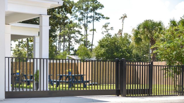 aluminum fence ideas