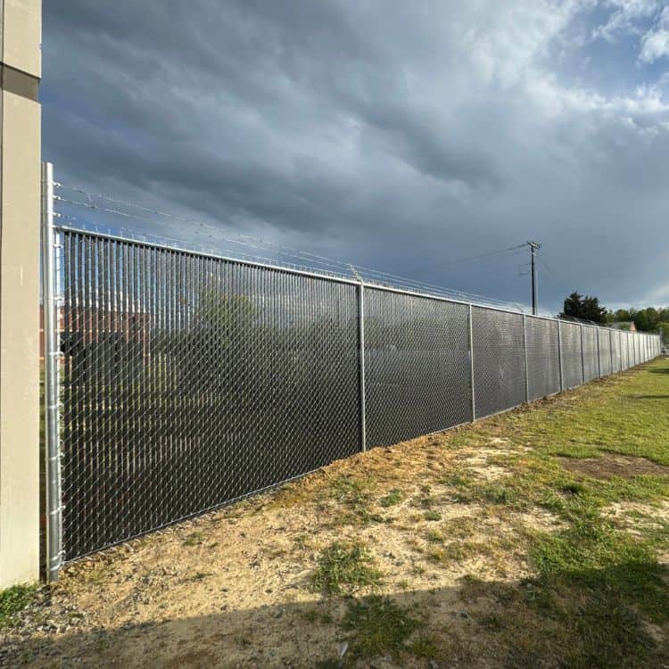 Jacksonville chain link fence privacy ideas