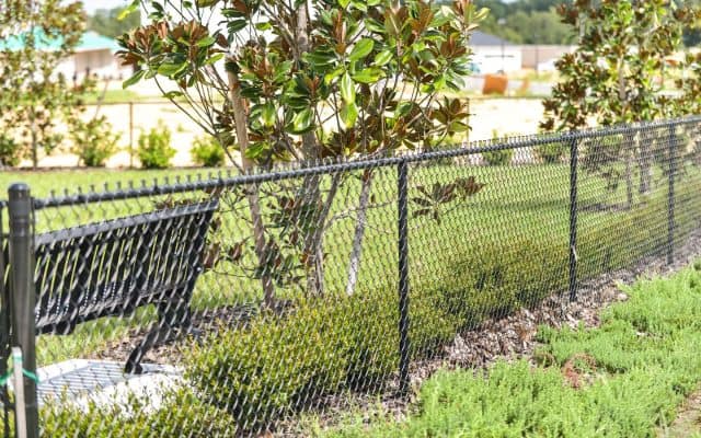 ideas for adding privacy to your chain link fence