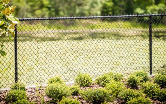 how to make your chain link fence more private