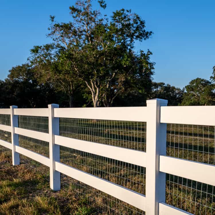 split rail fencing