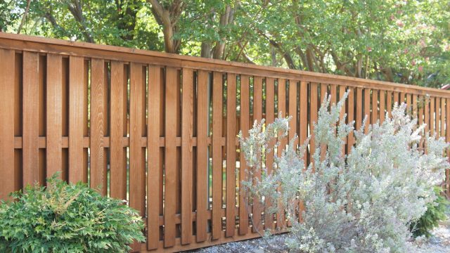 wooden fence style ideas