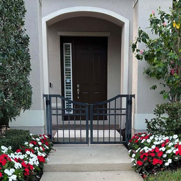 Residential security fencing in Florida