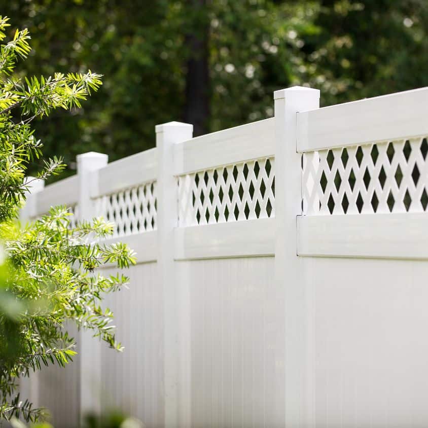 best vinyl fence